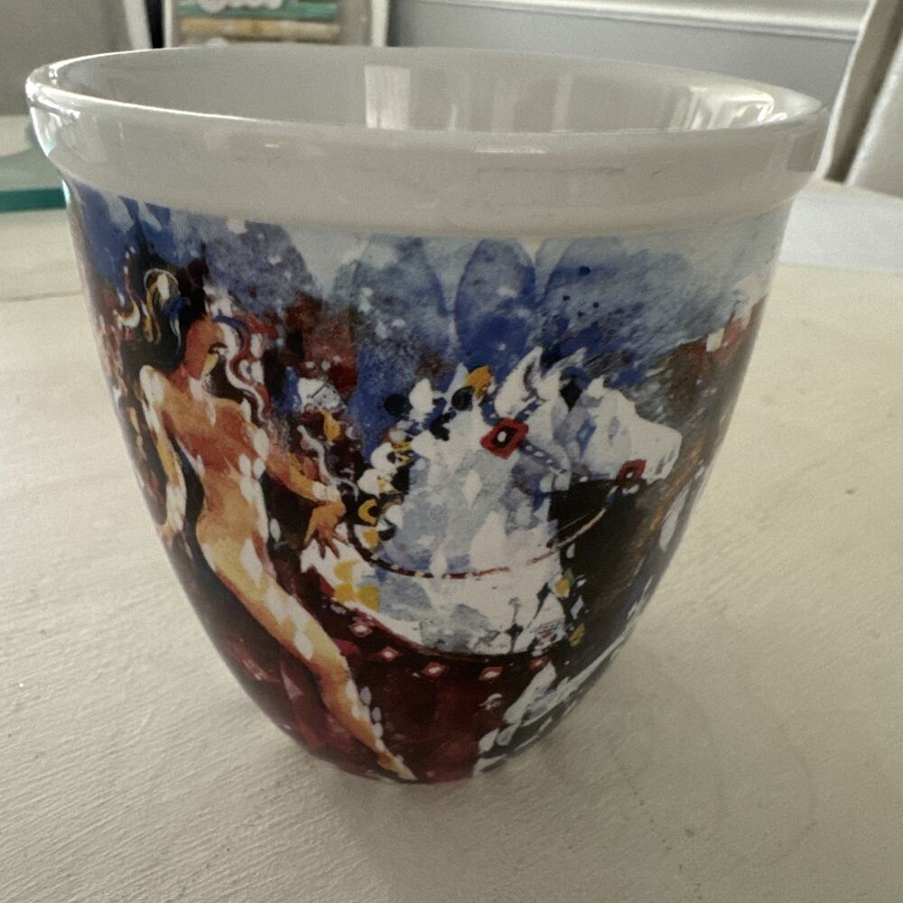 GODIVA Chocolatier Godiva Artistic Decor Coffee 16oz Mug
